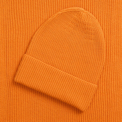 Шарф Nobilis Mono, оранжевый (абрикос)