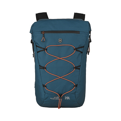 Рюкзак VICTORINOX Altmont Active L.W. Rolltop Backpack, бирюзовый, 100% нейлон, 30x19x46 см, 20 л