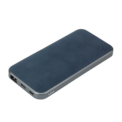 Внешний аккумулятор Ин Велюр (In Velour) 10000 mAh  (Синий)