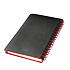 Ежедневник Виста (Vista) недатированный, черный/красный - Фото 6