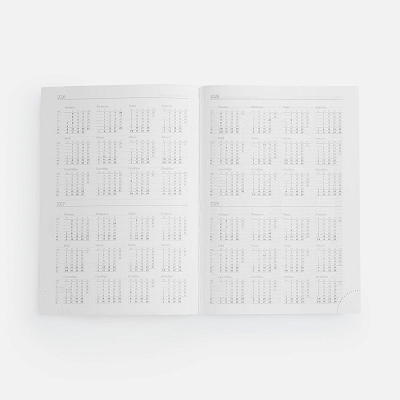 Ежедневник Favor Metal, недатированный, черный