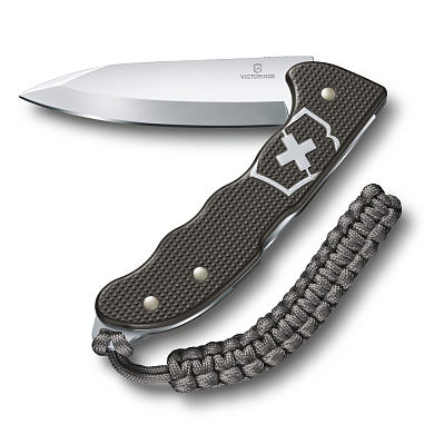 Нож охотника VICTORINOX Hunter Pro Alox LE 2022 130 мм, 4 функции, с фиксатором лезвия  (Серый)