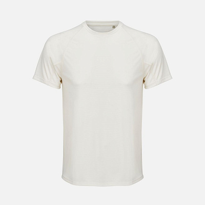 Футболка спортивная унисекс Vortex, молочно-белая (Белый)