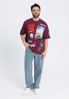 Футболка оверсайз STAN хлопок 240, 56_CCCР