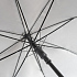 Зонт-трость "Reflect", полуавтомат, светоотражающий серый  - Фото 4