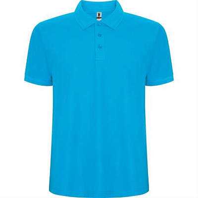 Футболка поло PEGASO PREMIUM мужская, БИРЮЗОВЫЙ S (Бирюзовый)