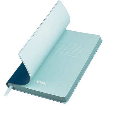 Ежедневник Латте (Latte NEW) недатированный, синий/голубой (без упаковки, без стикера) (Синий, голубой, бежевый)