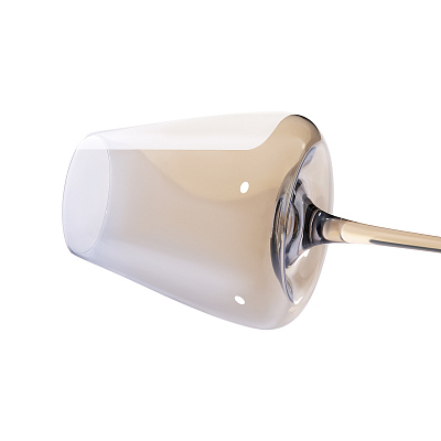 Бокал для вина Ницца (Nizza), градиент дымчато-золотой