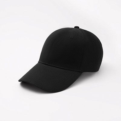 Бейсболка Аксис (Axis), 6 клиньев, черный