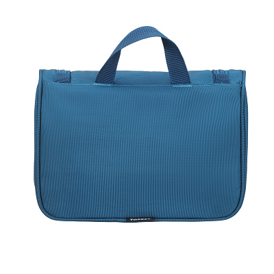 Несессер TORBER,  дорожный, синий, полиэстер, 27х11х22 см