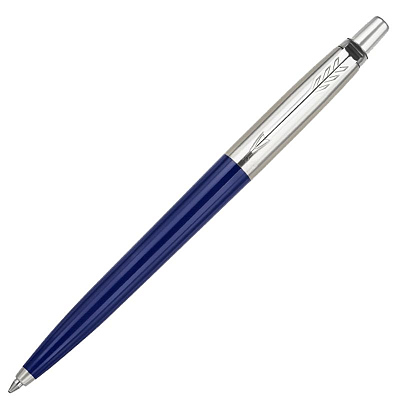Ручка шариковая Parker Jotter Originals Navy Blue Chrome CT, темно-синяя (Тёмно-синий)