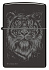 Зажигалка ZIPPO Big Cat с покрытием High Polish Black, латунь/сталь, черная, глянцевая, 38x13x57 мм - Фото 2
