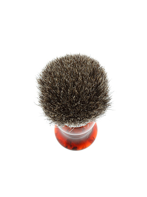 Бритвенный набор IL Ceppo: станок, помазок, подставка, коричневый цвет