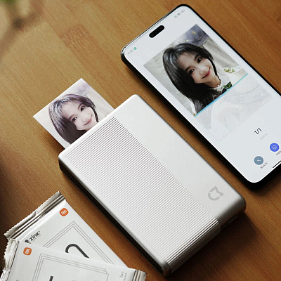 Портативный фотопринтер Xiaomi Portable Photo Printer 1S