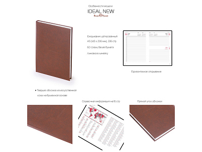 Ежедневник недатированный А5 Ideal New