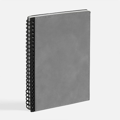 Ежедневник Notera, недатированный, серый