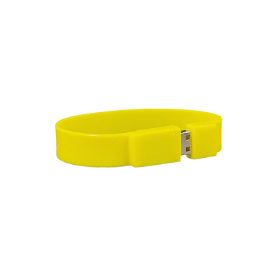 Браслет 01 Браслет промо, синий, 4Гб, переходник мини-пвх