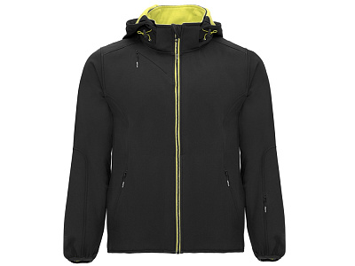 Куртка софтшелл Siberia мужская (Чёрный)