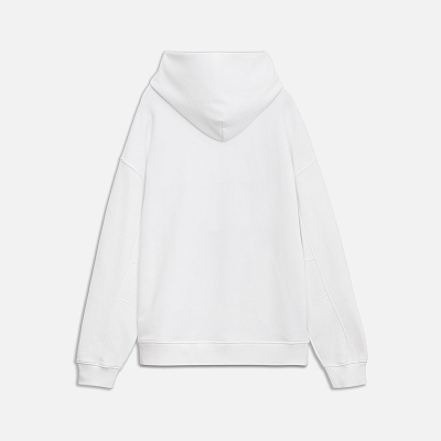 Худи оверсайз унисекс Фьюжн (Fusion), белый, размер XS/S