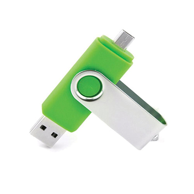 ОТГ 01 Дабл твист, красный, 8Гб