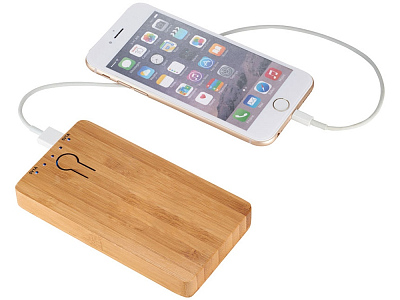 Внешний аккумулятор Bamboo, 5000 mAh