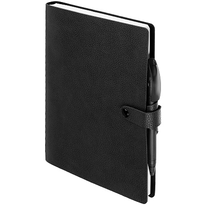 Ежедневник Strep Front на заказ, недатированный, черный