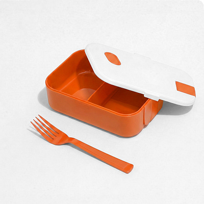 Ланч-бокс Neo (Оранжевый/белый)
