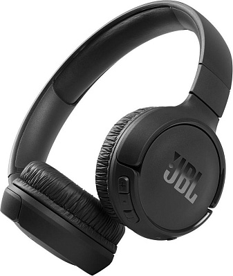 Беспроводные наушники JBL T510BT, черные (Черный)