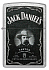 Зажигалка ZIPPO Jack Daniels® с покрытием Street Chrome, латунь/сталь, серебристая, 38x13x57 мм - Фото 2
