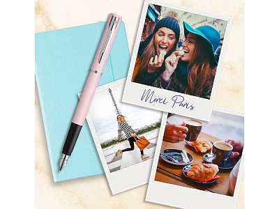 Ручка перьевая Allure Pink CT