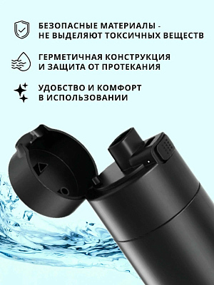 Умная бутылка-термос Aquame 2.0, зеленый