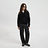 Толстовка на молнии унисекс FLOW, черная, размер XS/S - Фото 4
