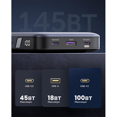 ПЗУ UGREEN PB205 PD 145W