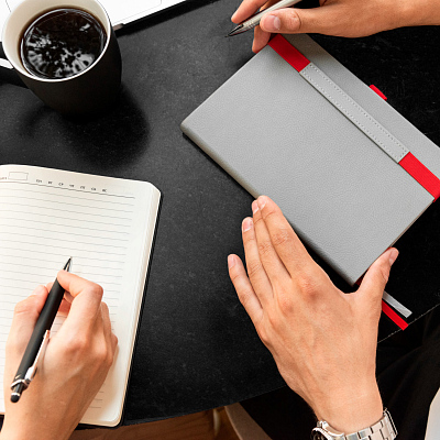 Шариковая ручка Куаттро (Quattro), черная