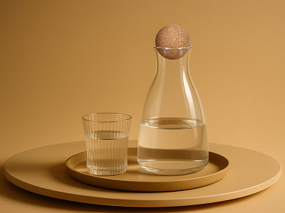 Кувшин с пробковой крышкой Beveri