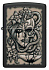 Зажигалка ZIPPO Gory Tattoo с покрытием Black Matte, латунь/сталь, черная, матовая, 38x13x57 мм - Фото 2