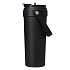 Термокружка вакуумная Solo, черная - Фото 3