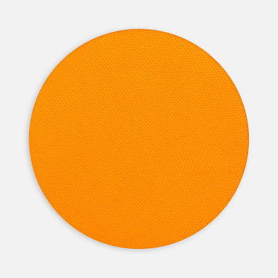 Наклейка тканевая Lunga Round, M, оранжевый неон