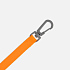 Застежка-карабин Snap Hook, S, серая - Фото 3