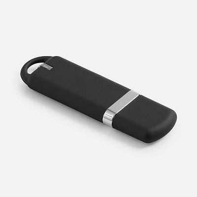 Флешка Memo, 16 Гб, черная (Чёрный)