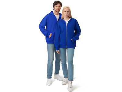 Толстовка оверсайз с капюшоном на молнии Monaco