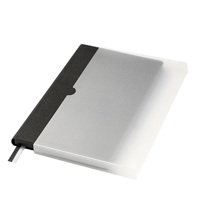 Ежедневник Твид (Tweed) недатированный, черный