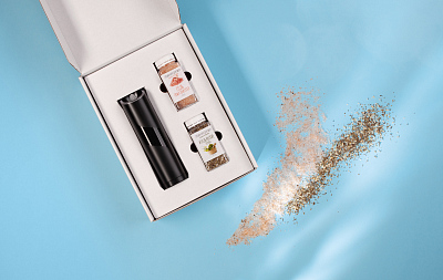 Набор "Модерн box 3in1", черный с белым