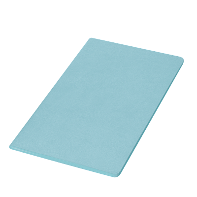 Блокнот Corsa slim, голубой