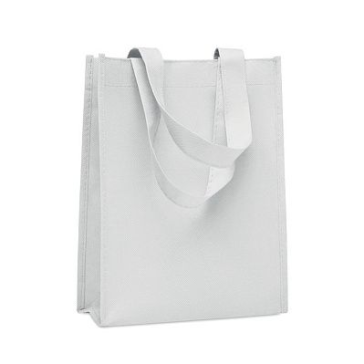 Small gift bag in RPET (Белый)