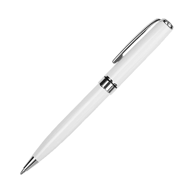 Шариковая ручка Tesoro, белая (Белый)