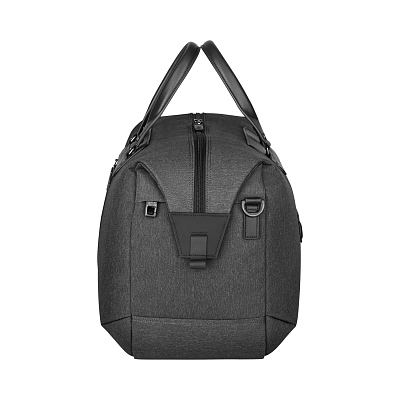Дорожная сумка VICTORINOX Architecture Urban2 Weekender, серый, полиэстер/кожа, 24x56x30 см, 45 л