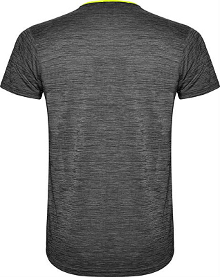 Спортивная футболка ZOLDER мужская, ФЛУОРЕСЦЕНТНЫЙ ЖЕЛТЫЙ/ПЁСТРЫЙ ЧЕРНЫЙ 2XL