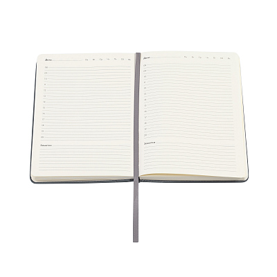 Ежедневник недатированный "Тоскана" с 3d-обложкой, формат А5, красный