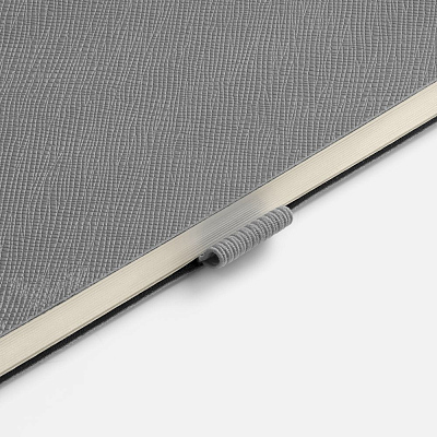 Ежедневник Lungo, недатированный, серый